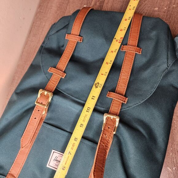 Herschel Supply Retreat Backpack 14L Mid Volume Forest Green Hiking Travel - Picture 6 of 10